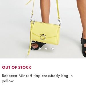 Rebecca Minkoff crossbody bag | yellow | gently worn